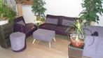 volledige trendy salon  700 euro, Gebruikt, Hoekbank, Vierpersoons of meer, Ophalen