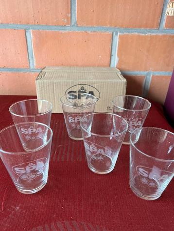 Glazen spa €1 het stuk, Verzamelen, Ophalen of Verzenden, Zo goed als nieuw