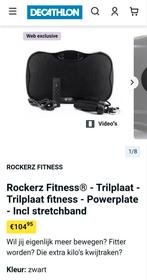 Rockerz Fitness trilplaat amper gebruikt, Sports & Fitness, Appareils de fitness, Comme neuf, Bras, Plaque vibrante, Enlèvement ou Envoi