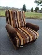vintage relax fauteuil - zetel 70er, Enlèvement, Maison et Meubles