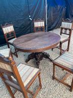 Belles tables et chaises anciennes, Enlèvement