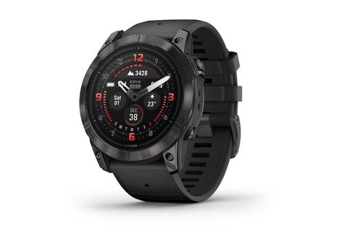 NOUVEAU Garmin Epix Pro (Gen 2) — Édition Sapphire 51 mm, Bijoux, Sacs & Beauté, Montres de sport, Neuf, Noir, Distance, Bandage calorique