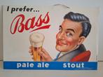 Prachtig oud karton reclamebord brouwerij Bass pale ale, Verzamelen, Ophalen of Verzenden