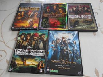 Pirates of the Carribean - 5 films beschikbaar voor biedingen