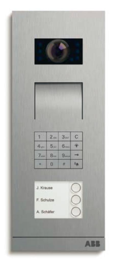 ABB Busch Jaegher videofoon en touchscreen Welcome, Huis en Inrichting, Deurbellen, Zo goed als nieuw, Bedraad, Ingebouwde camera