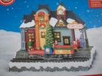 LUMINO CHRISTMAS STATION HOUSE MET VERLICHTING EN BEWEGING, Enlèvement, Neuf