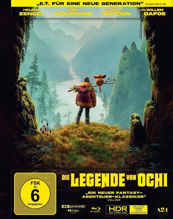 De legende van Ochi (Ultra HD Blu-ray & Blu-ray) Mediabook, Cd's en Dvd's, Blu-ray, Nieuw in verpakking, Avontuur, Verzenden