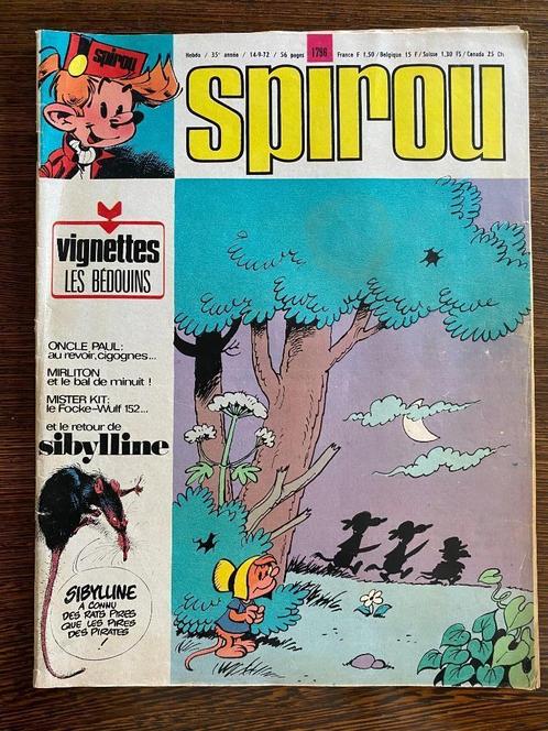 Magazines Spirou 1962 à 1977, Livres, BD, Utilisé, Plusieurs BD, Enlèvement ou Envoi