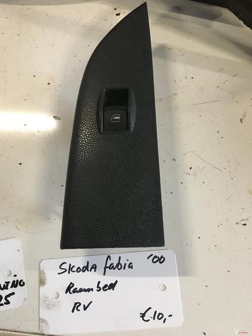 Skoda Fabia 2000 Elektr Raambedieningsschakelaar Rechtsvoor, Auto-onderdelen, Dashboard en Schakelaars, Gebruikt, Ophalen of Verzenden