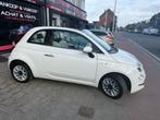 Fiat 500C wit parelrood dak 1e hoofdbaan 66000 km, Auto's, Fiat, Euro 6, Cabriolet, Wit, Bedrijf