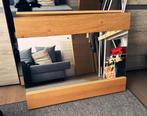 Grand miroir avec cadre en bois – excellent état, Enlèvement, Comme neuf