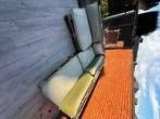 Loungeset van europallets, Tuin en Terras, Tuinsets en Loungesets, Ophalen, 5 zitplaatsen, Gebruikt, Loungeset