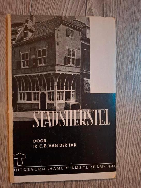 Stadsherstel – Van der Tak, Uitgeverij Hamer 1944, Verzamelen, Militaria | Tweede Wereldoorlog, Ophalen of Verzenden