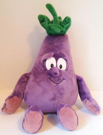 Peluche VITAMINI Aubergine beschikbaar voor biedingen