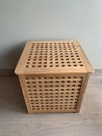 Tafeltje / mand hout acacia Hol Ikea, Enlèvement, Comme neuf