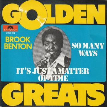 Brook Benton - So many ways / It's just a matter of time beschikbaar voor biedingen
