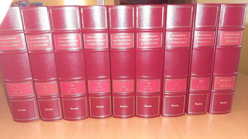 Dictionnaire Encyclopédique d'Histoire 8 vol. + Chronologie, Boeken, Encyclopedieën, Zo goed als nieuw, Complete serie, Overige onderwerpen