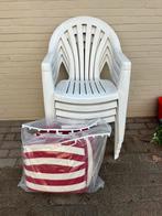 Tuinstoelen met kussens, Tuin en Terras, Ophalen, Zo goed als nieuw