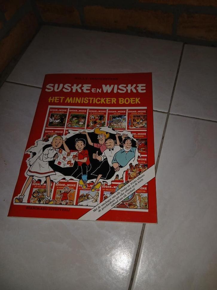 suske en wiske het ministickerboek, Boeken, Stripverhalen, Nieuw, Eén stripboek, Ophalen of Verzenden