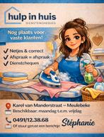 Strijkhulp met dienstencheques Meulebeke