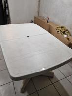 Curver tuintafel en stoelen, Tuin en Terras, Tuintafels, Ophalen, Gebruikt, Rechthoekig, Kunststof