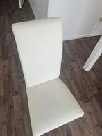 Eettafel stoelen 6, Huis en Inrichting, Ophalen, Gebruikt, Wit