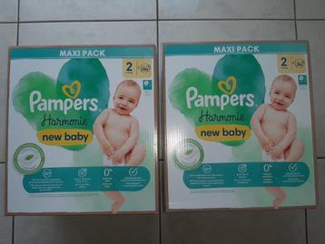 Pampers nr.2 Harmonie maxipak 96 stuks disponible aux enchères