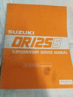 Service Manual Suzuki dr125s, Motoren, Suzuki