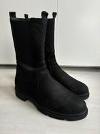 Bottes Chelsea à mi-mollet en daim Harper taille 42, Enlèvement ou Envoi, Boots et Botinnes, Porté, Noir