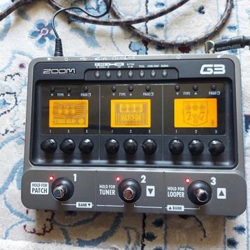 Zoom G3, Enlèvement ou Envoi, Utilisé, Multi-effet