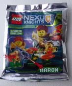 LEGO Nexo Knights: Aaron - Foliepakket 271825 - Ed. Lim.2018, Ophalen of Verzenden, Nieuw, Lego