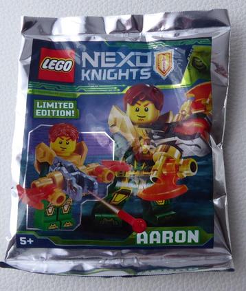 LEGO Nexo Knights: Aaron - Foliepakket 271825 - Ed. Lim.2018 beschikbaar voor biedingen