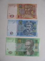 Billets Ukraine(3) 2013-neufs, Timbres & Monnaies, Billets de banque | Europe | Billets non-euro, Envoi