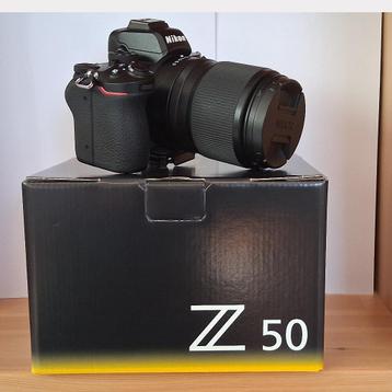 Nikon Z50 systeemcamera + Lens Nikkor DX 18 - 140 /3.5 - 6.3, Collections, Enlèvement, 1980 à nos jours, Appareils photo