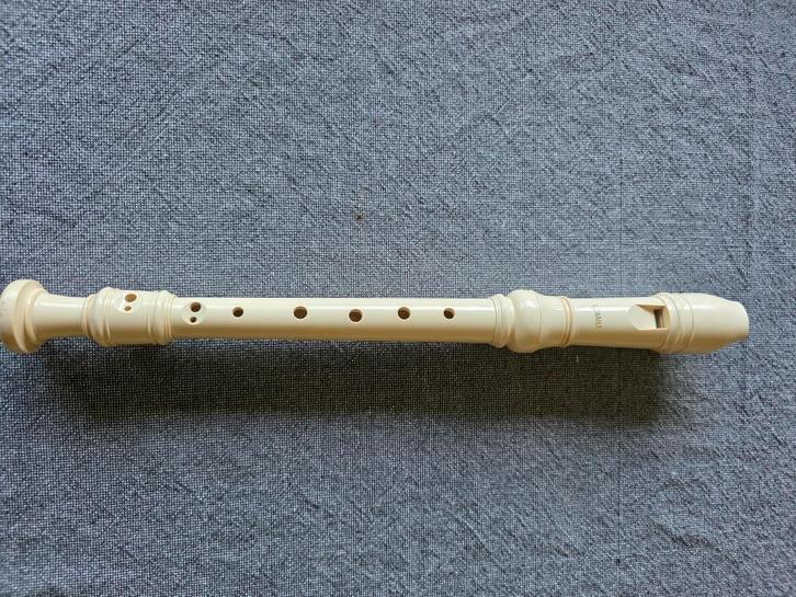Blokfluit Yamaha Duitse boring, Muziek en Instrumenten, Blaasinstrumenten | Blokfluiten, Zo goed als nieuw, Sopraan of Sopranino