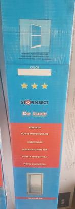 Porte moustiquaire stopinsect de luxe blanche, Ophalen, 80 tot 100 cm, 215 cm of meer, Hordeur