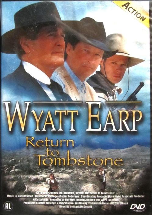 DVD WESTERN- WYATT EARP, RETURN TO TOMBSTONE, Cd's en Dvd's, Dvd's | Klassiekers, Zo goed als nieuw, Overige genres, Ophalen of Verzenden