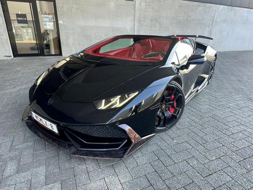 Lamborghini Huracan LP610 - Spyder Forged Carbon Bodykit, Auto's, Lamborghini, Bedrijf, Te koop, Huracan, Benzine, Euro 6, Cabriolet