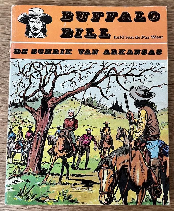 Buffalo Bill - De schrik van Arkansas -3-1e dr(1967) Strip, Boeken, Stripverhalen, Gelezen, Eén stripboek, Ophalen of Verzenden