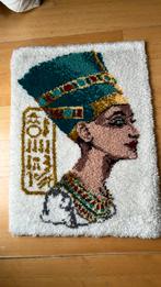Nefertite wandtapijt handgemaakt, Huis en Inrichting, Woonaccessoires | Plaids en Woondekens, Ophalen of Verzenden, Zo goed als nieuw