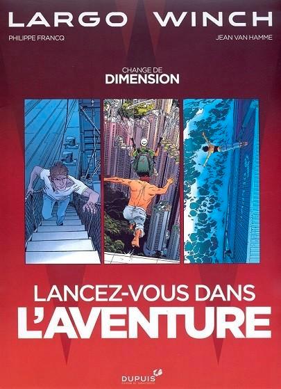 folder Largo Winch - Change de dimension, Livres, BD, Neuf, Une BD, Enlèvement