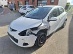Mazda2 5DR HATCH 1.3L 75hp 5MT Active, Auto's, Zwart, Wit, 5 deurs, Stadsauto