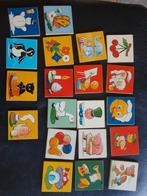 Vintage houten handgeschilderde puzzels, Comme neuf, Enlèvement ou Envoi