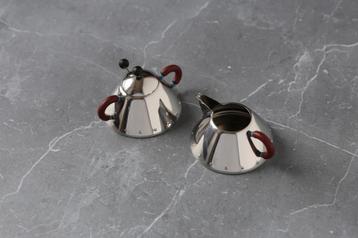 Set van melkkan en suikerpot van Alessi (Michael Graves) beschikbaar voor biedingen