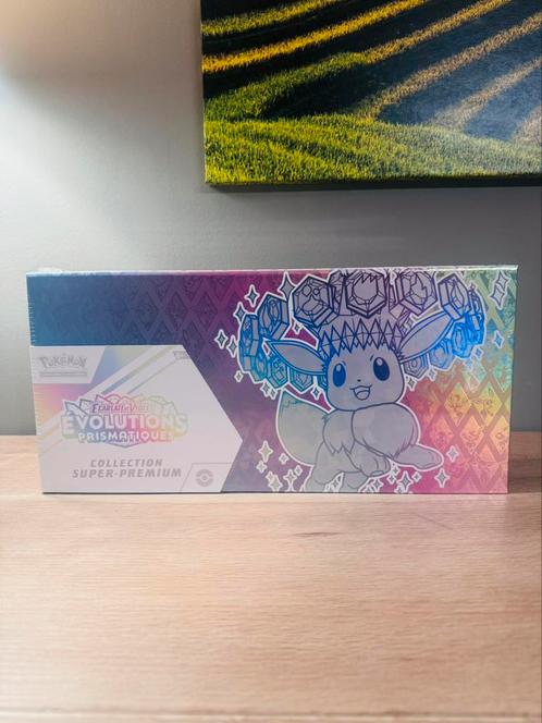 NIEUW - Super Premium Prismatic Evolutions EV8.5 Box, Hobby en Vrije tijd, Verzamelkaartspellen | Pokémon, Nieuw, Ophalen of Verzenden