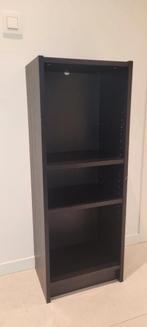 Billy boekenkast zwart eikenpatroon, Huis en Inrichting, Ophalen, Gebruikt