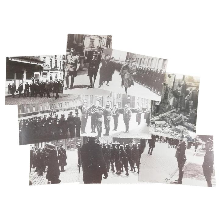 Lot foto's collaboratie / inval mei 1940 (moderne afdrukken), Verzamelen, Militaria | Tweede Wereldoorlog, Landmacht, Foto of Poster