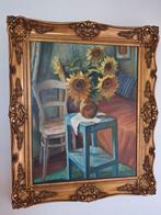 olieverf schilderij " zonnebloemen", Ophalen