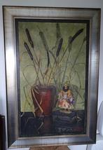 Schilderij / Lea Steppe, Antiek en Kunst, Ophalen of Verzenden
