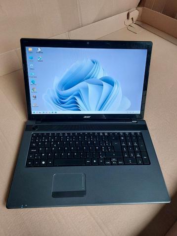17 inch acer laptop i5 met windows 11 en ssd, gebruiksklaar beschikbaar voor biedingen